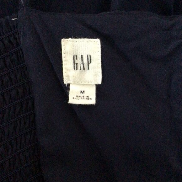 GAP Navy Blue Spaghetti Strap Dress - Size Medium - Picture 7 of 8